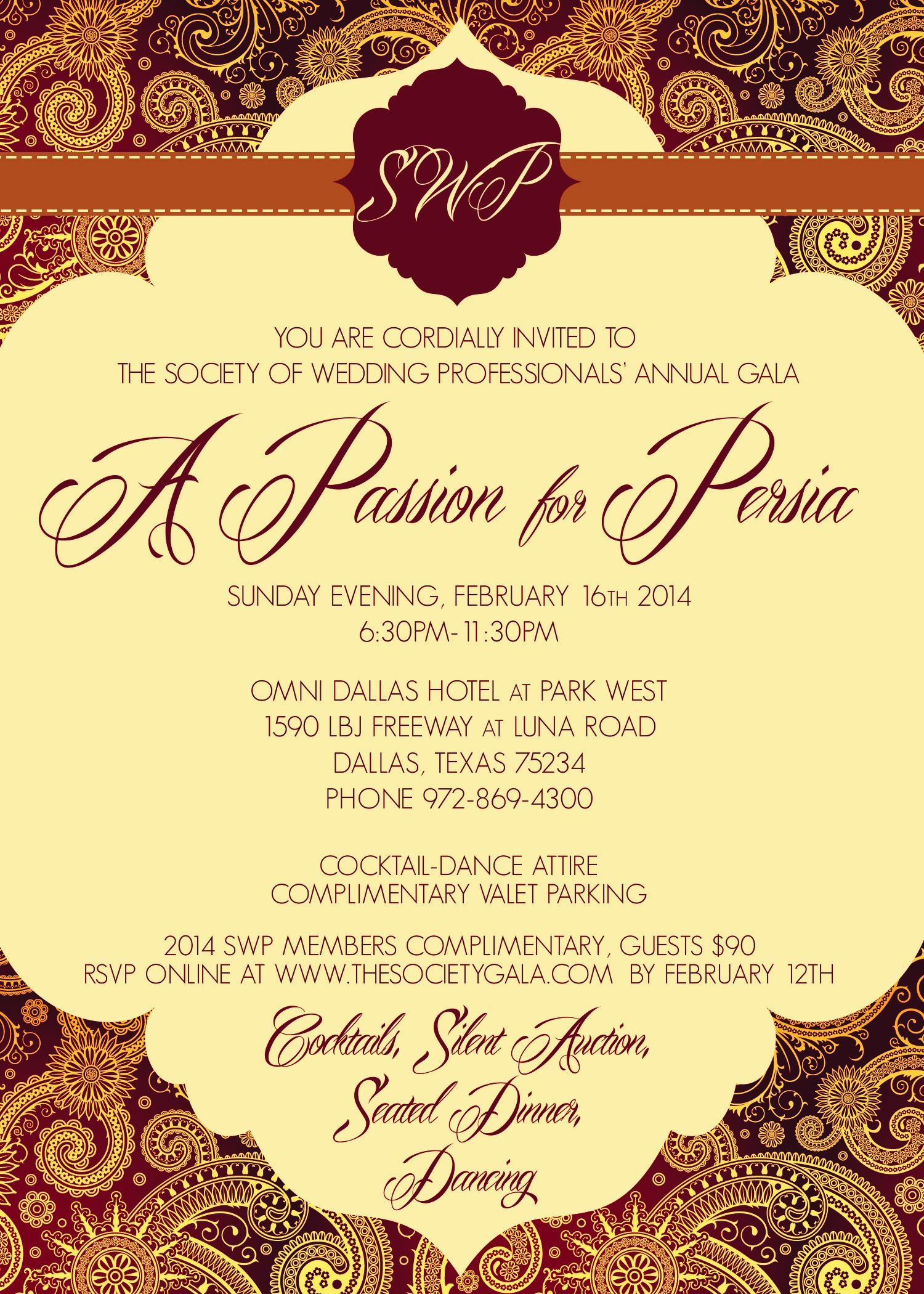 2014 Gala Invitation